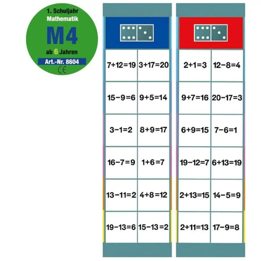 "cartão 9 dos flocards set m4"