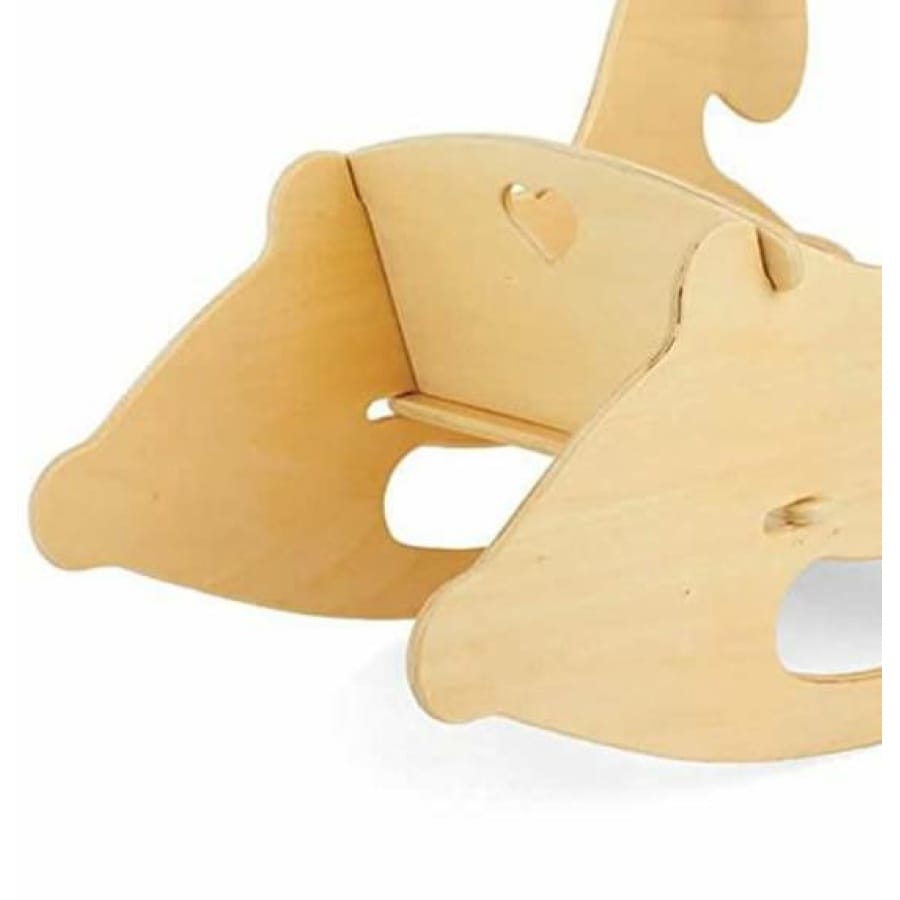 Cavalinho de Madeira Natural - Moover Cavalinho de Madeira Natural