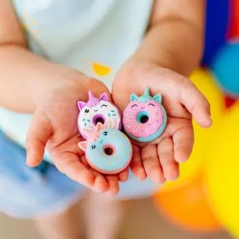 Borrachas Perfumadas Donuts Unicórnios