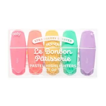 Sublinhadores Pastel Le Bonbon Pâtisserie