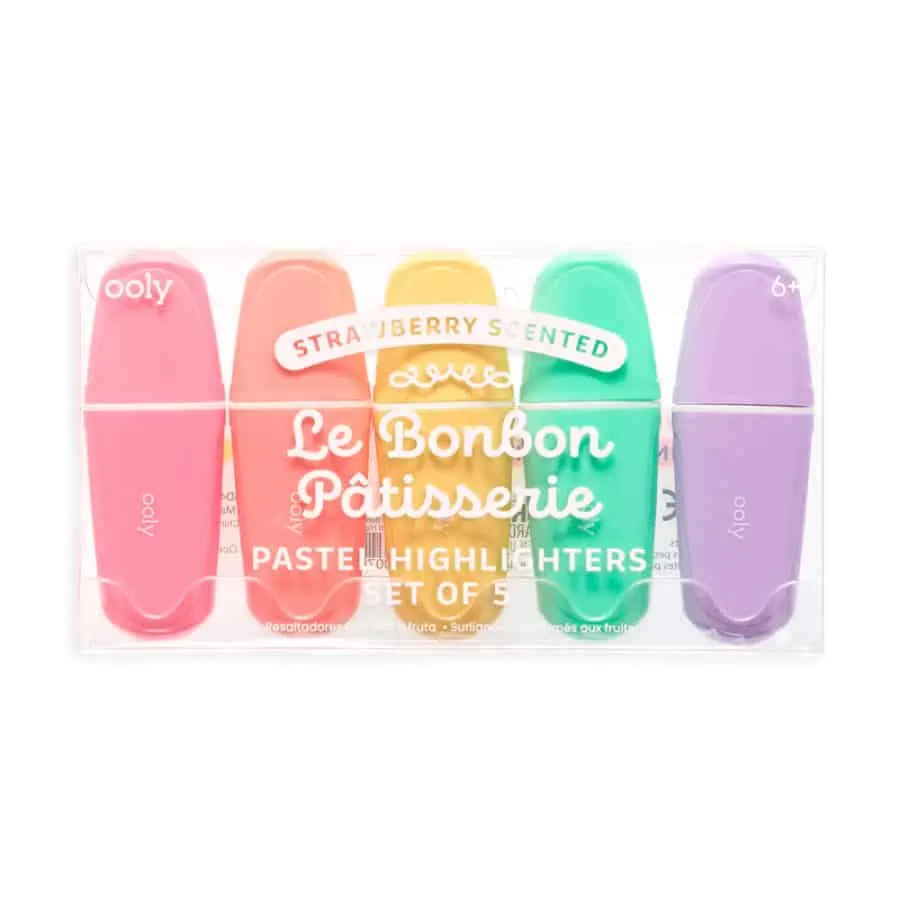 Sublinhadores Pastel Le Bonbon Pâtisserie