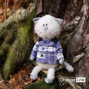 Peluche Gato Buddy com Pijama