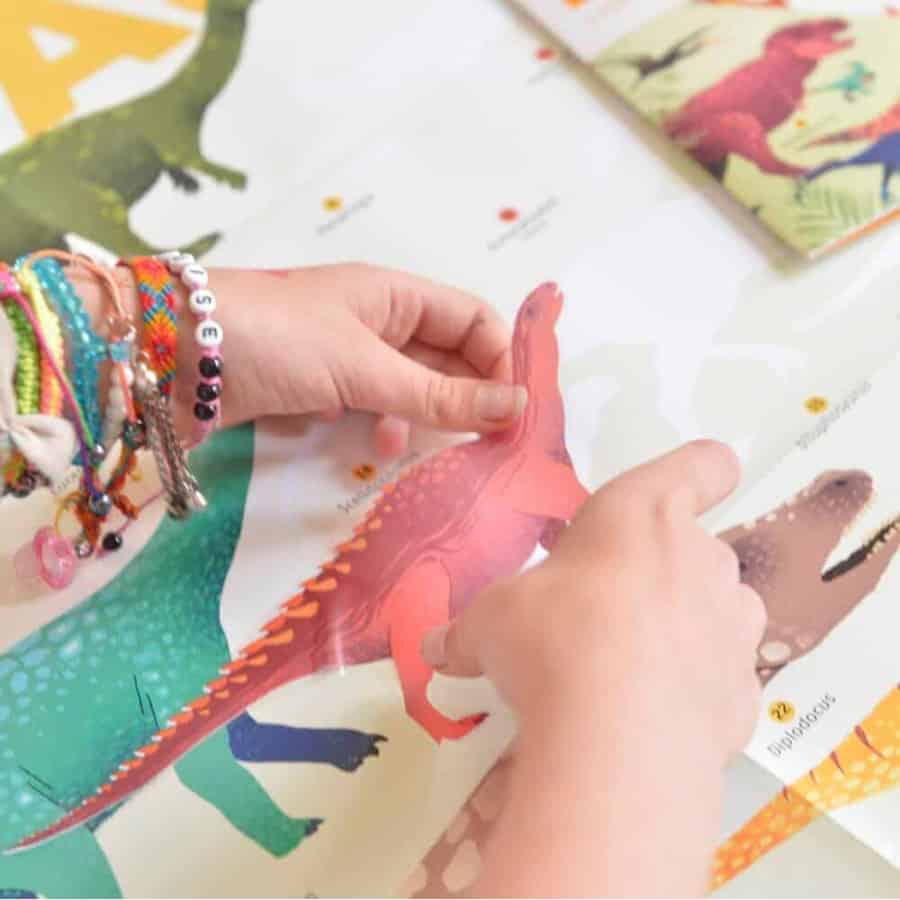 Autocolantes e Poster Discovery Dinossauros - Poppik Autocolantes e Poster Discovery Dinossauros