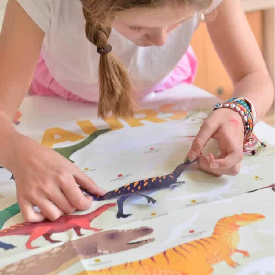 Autocolantes e Poster Discovery Dinossauros - Poppik Autocolantes e Poster Discovery Dinossauros