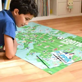 Autocolantes e Poster Discovery Futebol