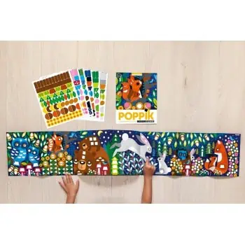 Autocolantes e Poster Panorama Animais Bebés