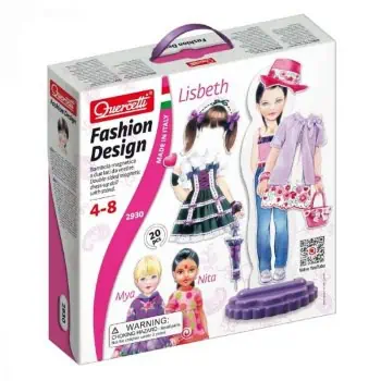 Boneca de Vestir Magnética Lisbeth