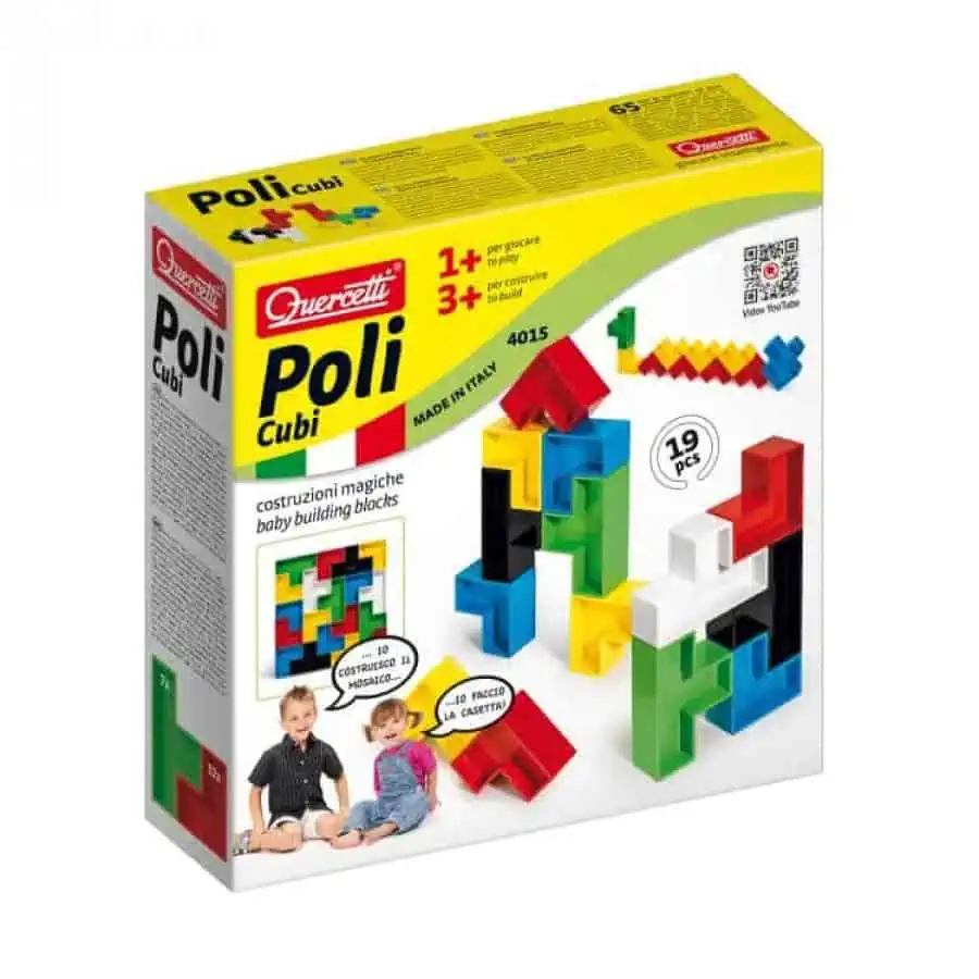 Jogo de Encaixe Poli Cubi