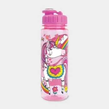 Garrafa para Água Princesa e Unicórnio