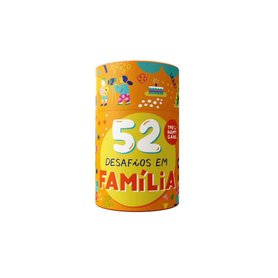 52 Desafios em Família, um fantástico jogo de entretenimento para toda a família!