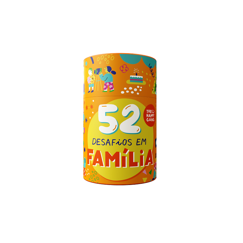 52 Desafios em Família, um fantástico jogo de entretenimento para toda a família!