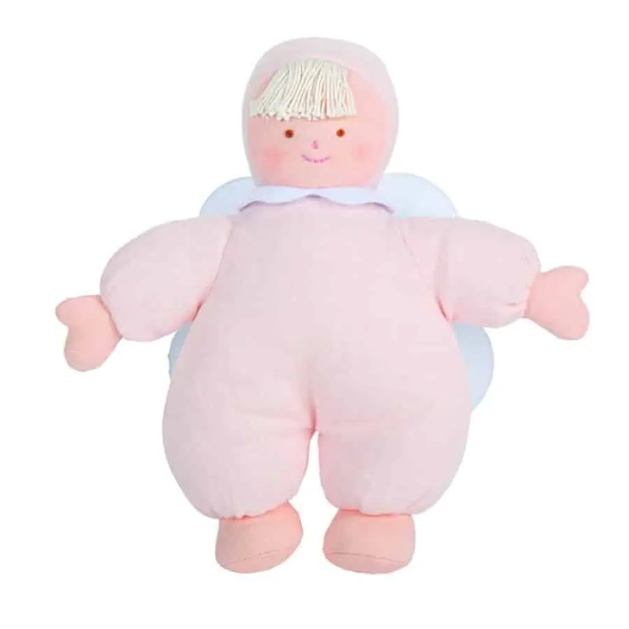 Doudou Anjo Rosa Claro