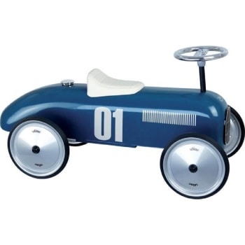 Carro de Metal Vintage Azul
