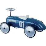 Carro de Metal Vintage Azul