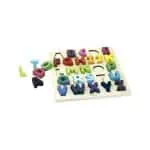 Puzzle de Madeira ABC