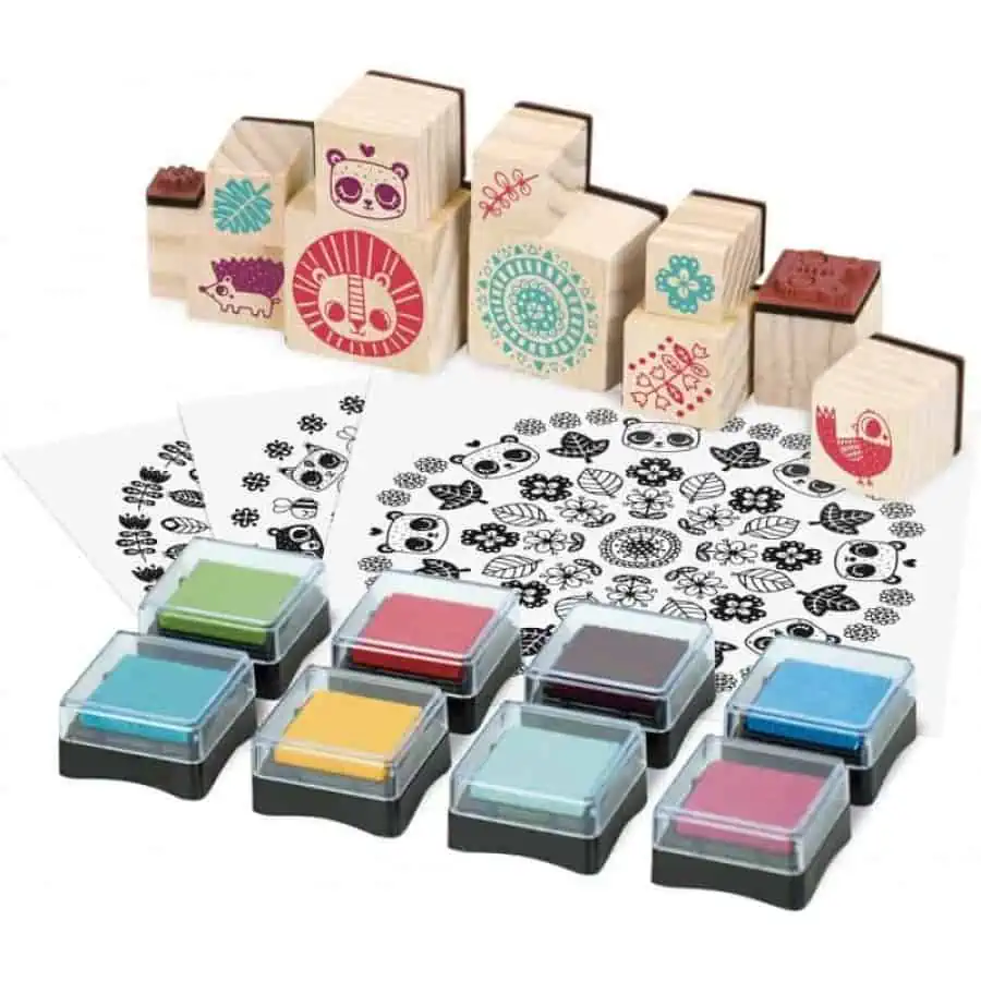 Conjunto de Carimbos Mandalas