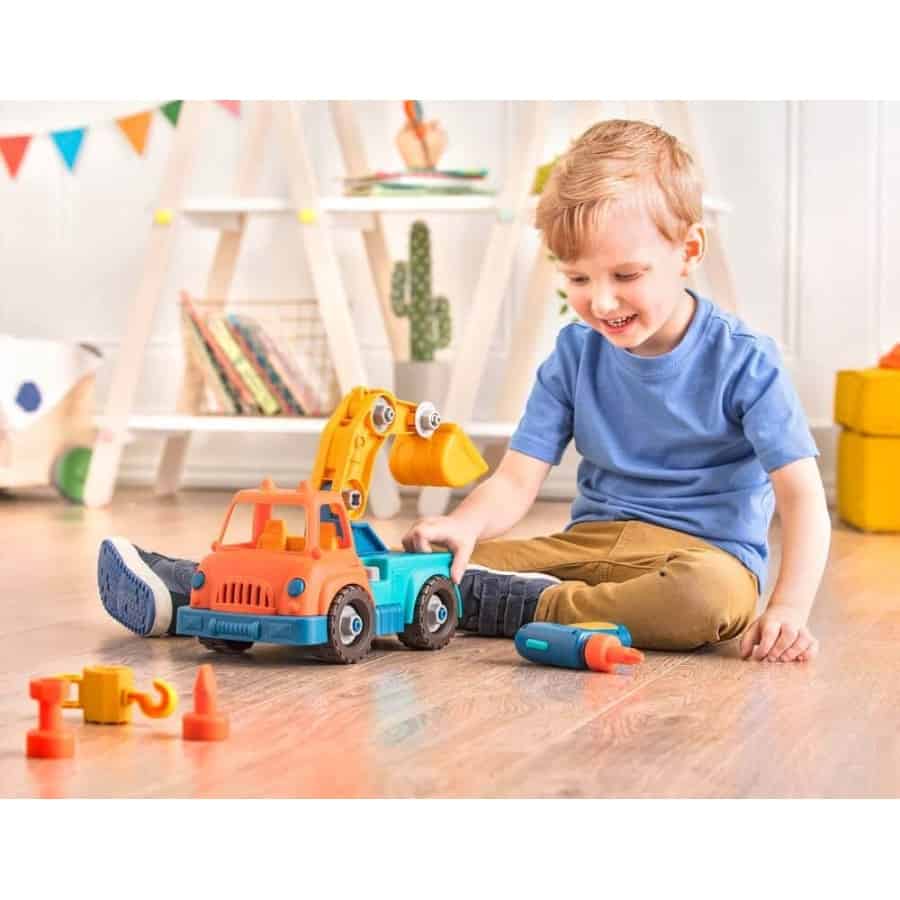 Camião Escavadora Desmontável - Wonder Wheels Camião Escavadora Desmontável