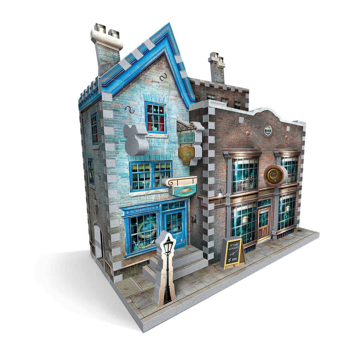 Puzzle 3D Harry Potter – Ollivander’s Wand Shop and Scribbulus