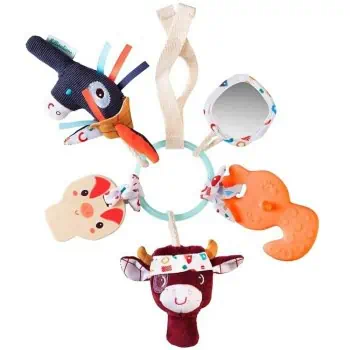 Chaveiro Sensorial Quinta, um brinquedo super estimulante e atrativo!