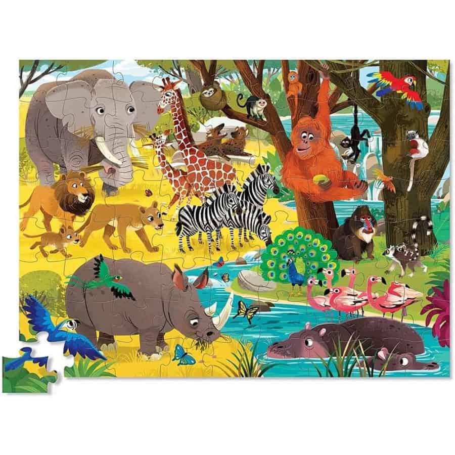 Puzzle Safari 72 peças
