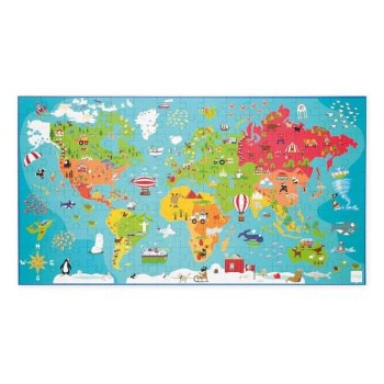 Puzzle World Map 150 peças