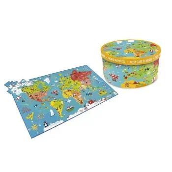 Puzzle World Map 150 peças