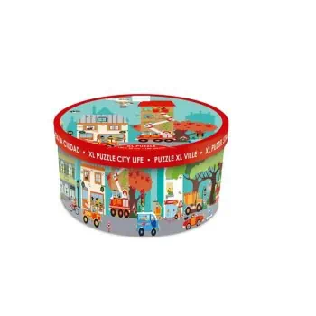 Puzzle de Chão City 100 peças