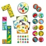 Bingo-Mémo-Dominó Dinossauros