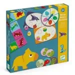 Bingo-Mémo-Dominó Dinossauros - Djeco
