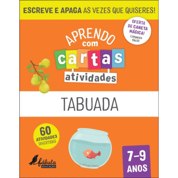 Aprendo com Cartas: Atividades - Tabuada - Fábula Educação