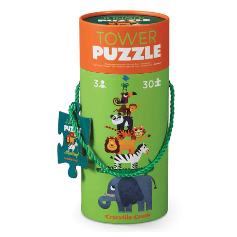 Puzzle Tower Jungle 30 peças - Crocodile Creek