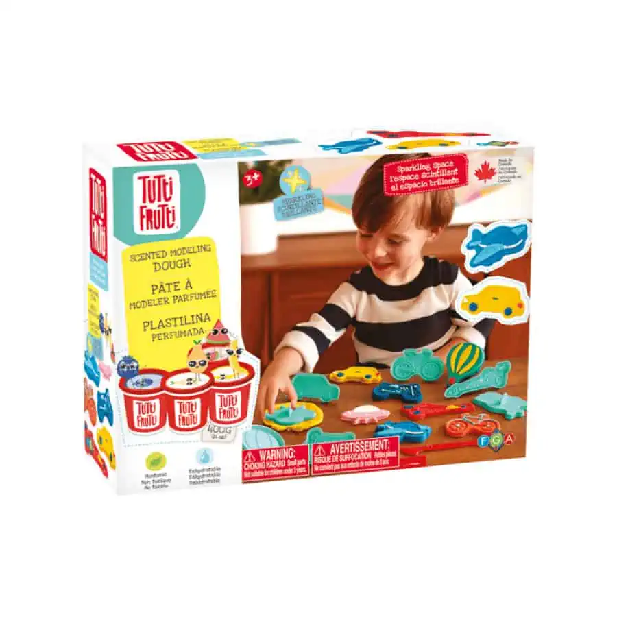 Plasticinas Veículos Brilhantes - Tutti-Frutti