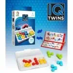 Jogo IQ Twins, dois (não exatamente) do mesmo tipo! É isso mesmo, as peças do jogo IQ Twins são mesmo muito parecidas, mas não são iguais! Experimentem este novo nível de desafio lógico enquanto jogam IQ Twins e treinam a concentração. Vamos a isso!