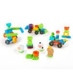 Bloko 100 peças e 4 Figuras Quinta - BLOKO