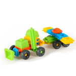 Bloko 100 peças e 4 Figuras Quinta - BLOKO