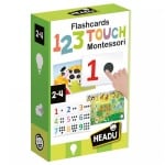 Flashcards 123 Touch Montessori - Headu