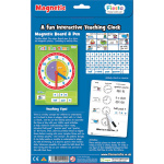 Aprender as horas-Atividade Magnética - Fiesta Crafts