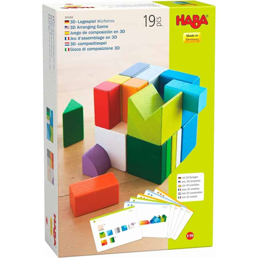 Jogo de construção 3D Cromatix - HABA