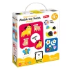 Puzzles de Alto contraste encontra as famílias - Banana Panda