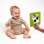 Alto Contraste Baby Cards 2 - Banana Panda