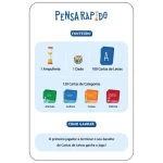 Jogo Pensa Rápido - Skillmatics. Um jogo de categorias divertido, rápido e inteligente.