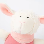 Peluche Musical Ovelha Rosa