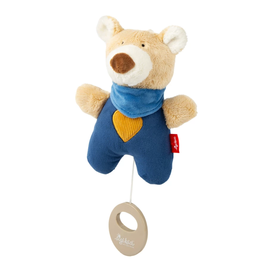 Peluche Musical Ursinho Azul