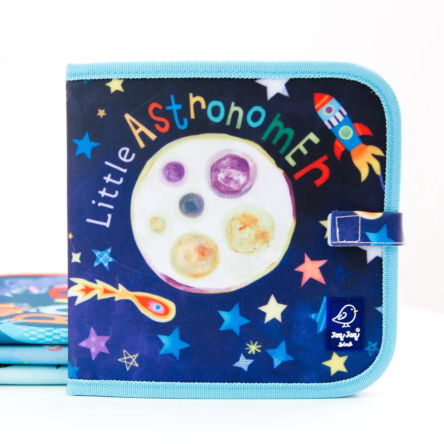 Caderno de Ardósia Sistema Solar com giz de manteiga - Jaq Jaq Bird