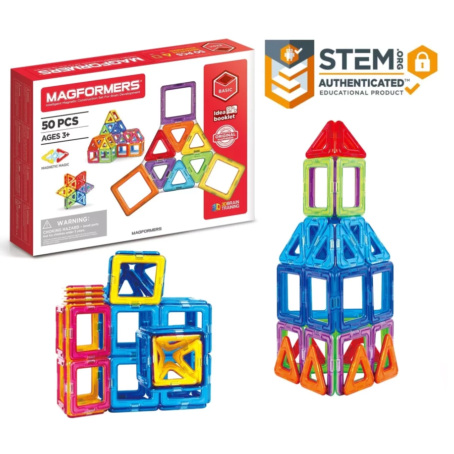 Magformers Rainbow set 50 peças