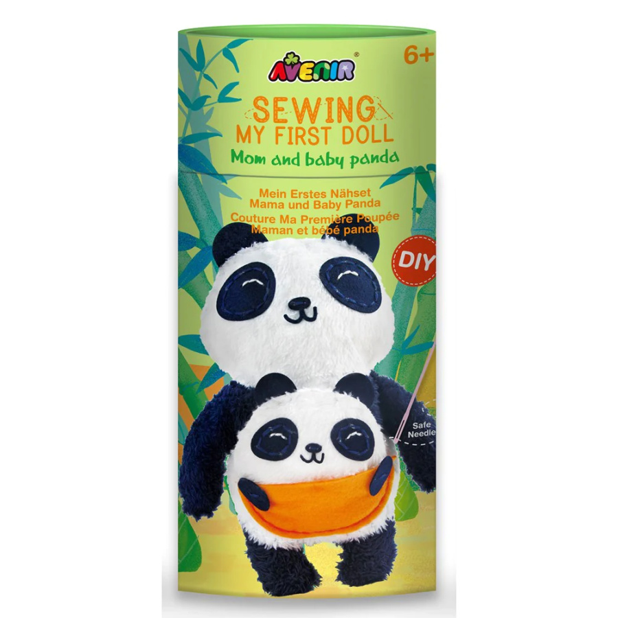 Kit de costura mamã e bebé Panda - Avenir
