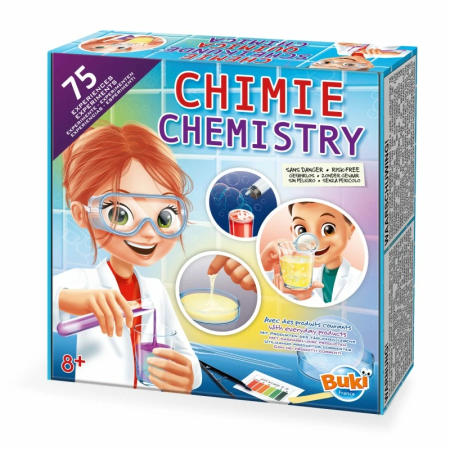Kit de Experiências Laboratório de Química - BUKI