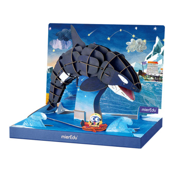 Puzzle 3D Orca - MierEdu
