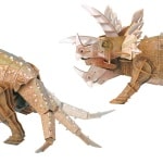 Puzzle 3D Triceratops - mierEdu