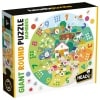 Puzzle Gigante Redondo Números - Headu
